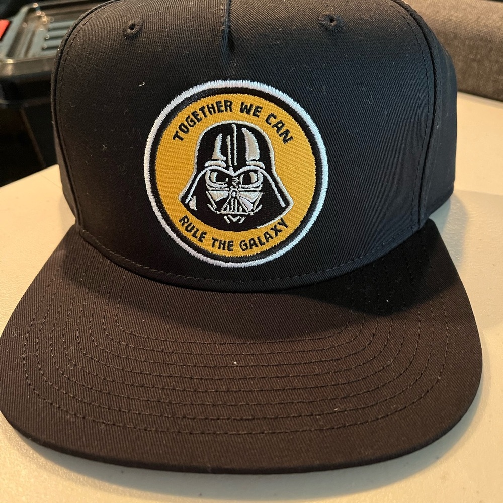 Disney Black and Yellow Darth Vader Cap